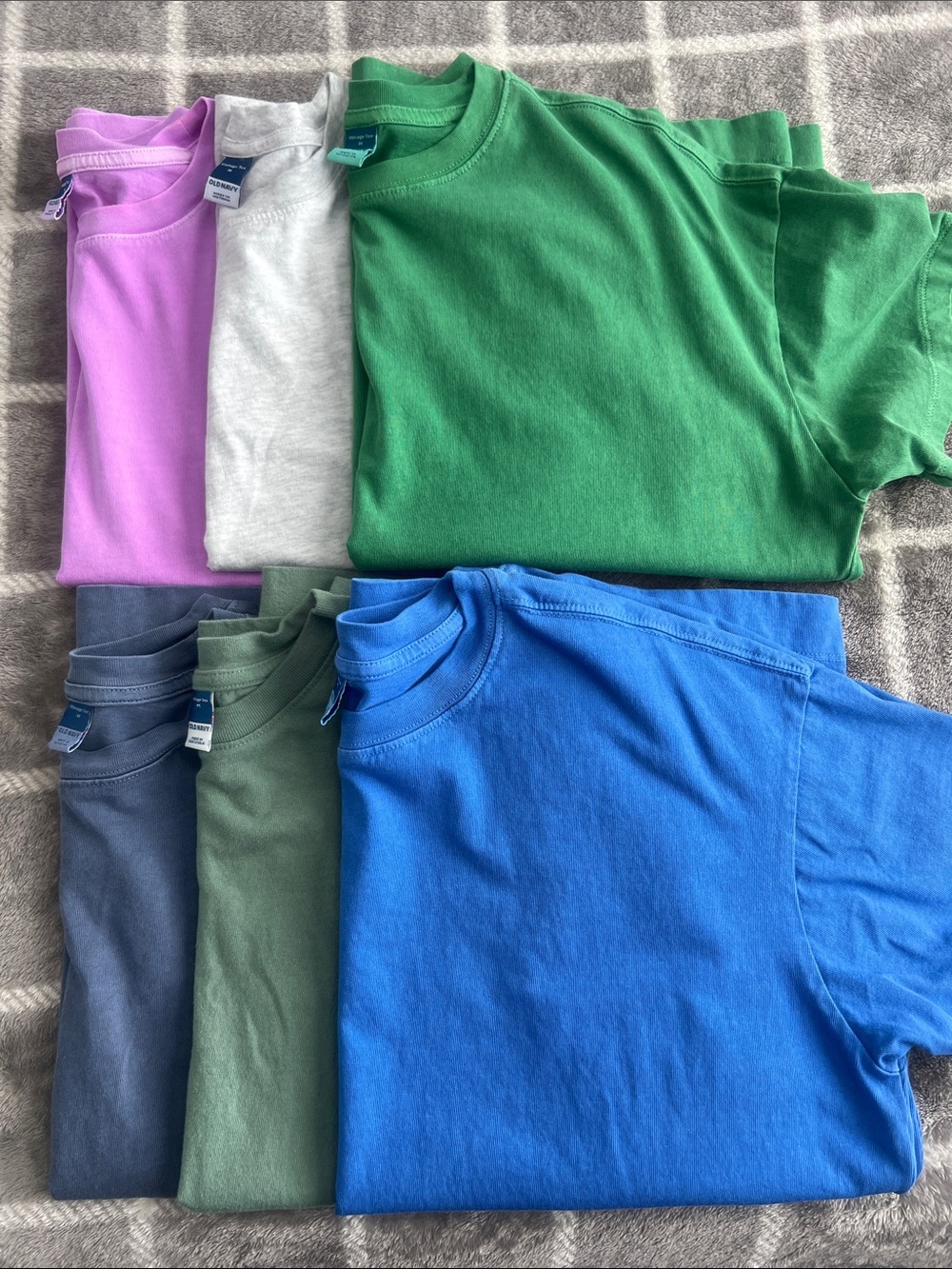 Old Navy Vintage Crew Neck Tee T-Shirt Women's Medium Bundle